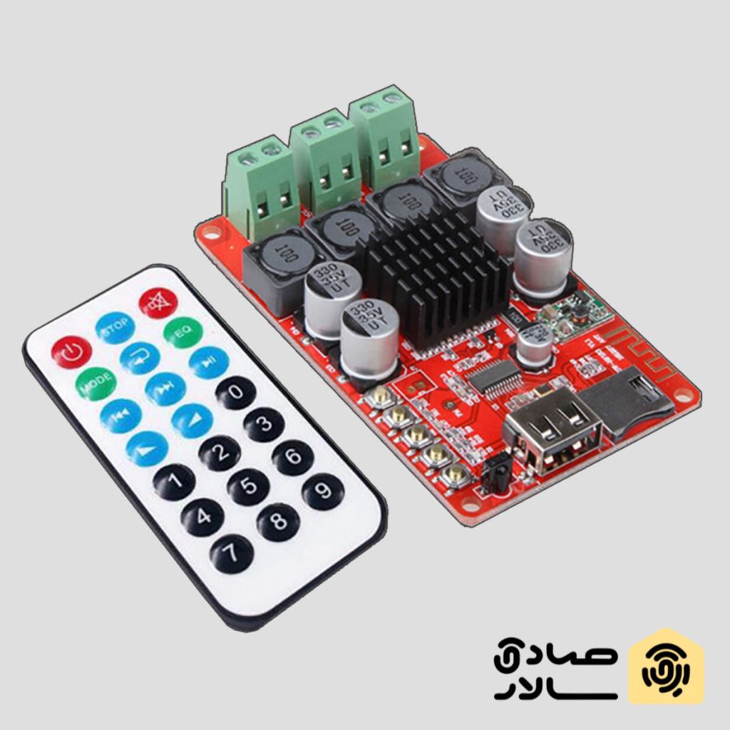 آمپلی بلوتوثی SOS مدل BT3116 - sadeghsmart گرگان